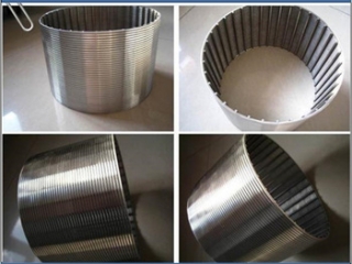 good quality stainless steel/welded wedge wire screen mesh filter pipe/panel/sheet